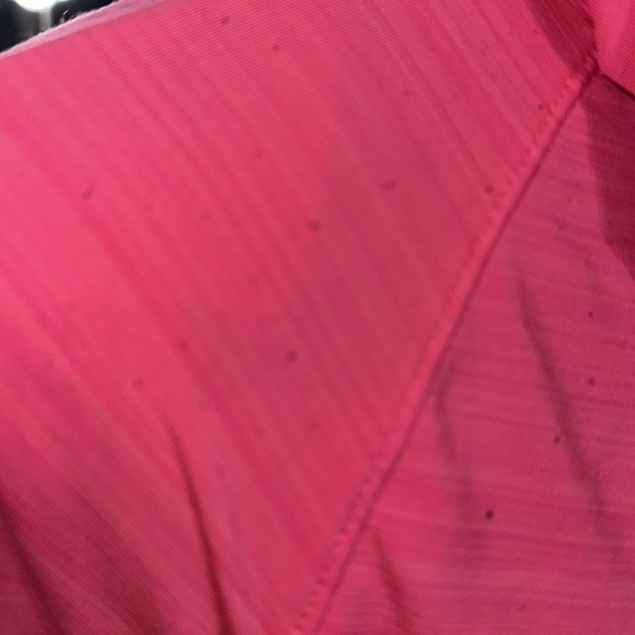 Hot pink 3/4 zip up lightweight hoodie - Picture 3 of 5